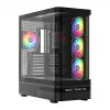 Computer case MODECOM VOLCANO AQ200 ARGB MIDI black