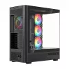 Computer case MODECOM VOLCANO AQ200 ARGB MIDI black