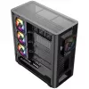 Computer Case MODECOM VOLCANO AQ400 ARGB MIDI Black — MODECOM MC-A-AQ400-4FA-B
