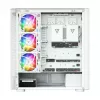 MODECOM VOLCANO AQ400 ARGB MIDI tower computer case, white
