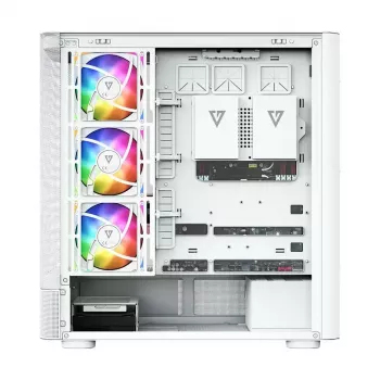 MODECOM VOLCANO AQ400 ARGB MIDI tower computer case, white