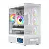 MODECOM VOLCANO AQ400 ARGB MIDI tower computer case, white