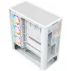 MODECOM VOLCANO AQ400 ARGB MIDI tower computer case, white
