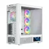 MODECOM VOLCANO AQ400 ARGB MIDI tower computer case, white