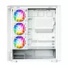 MODECOM VOLCANO AQ400 ARGB MIDI tower computer case, white