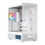 MODECOM VOLCANO AQ400 ARGB MIDI tower computer case, white