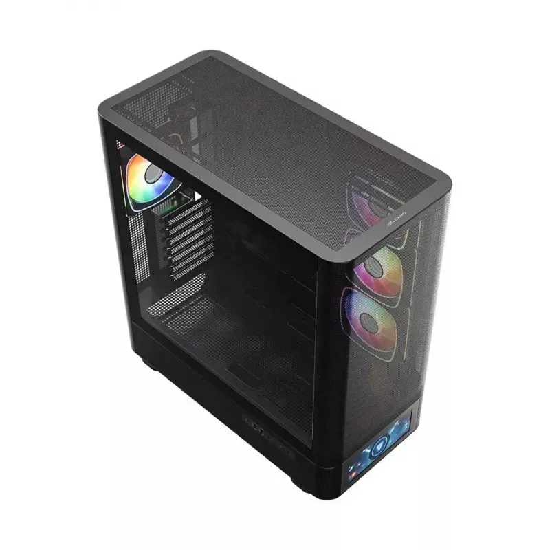Computer case MODECOM VOLCANO AQ500 ARGB MIDI black