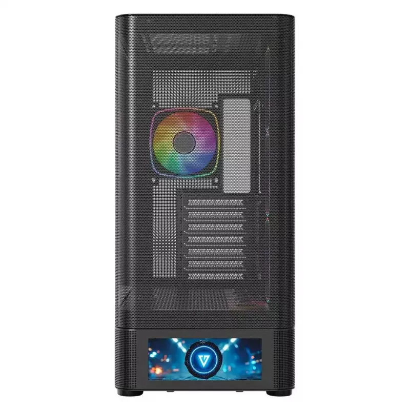 Computer case MODECOM VOLCANO AQ500 ARGB MIDI black