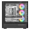 Computer case MODECOM VOLCANO AQ500 ARGB MIDI black
