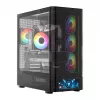 Computer case MODECOM VOLCANO AQ500 ARGB MIDI black