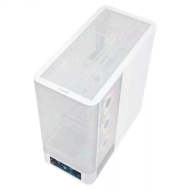 Computer case MODECOM VOLCANO AQ500 ARGB MIDI white