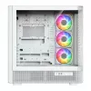 Computer case MODECOM VOLCANO AQ500 ARGB MIDI white