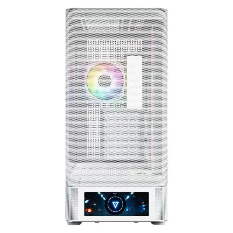 Computer case MODECOM VOLCANO AQ500 ARGB MIDI white