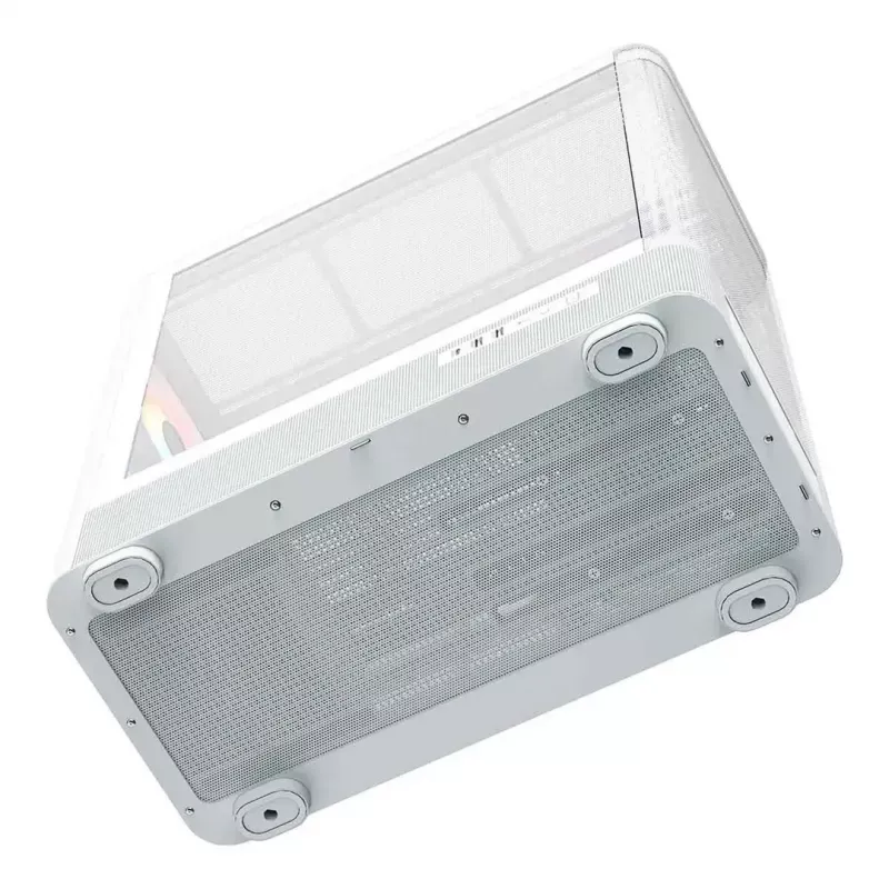 Computer case MODECOM VOLCANO AQ500 ARGB MIDI white