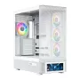 Computer case MODECOM VOLCANO AQ500 ARGB MIDI white