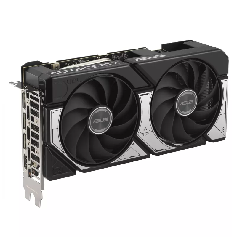 Graphics card ASUS GeForce RTX 5060 Ti Dual — 8 GB GDDR7, 128-bit, PCIe 5.0, active cooling (2 fans), max 7680×4320
