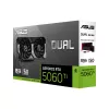 Graphics card ASUS GeForce RTX 5060 Ti Dual — 8 GB GDDR7, 128-bit, PCIe 5.0, active cooling (2 fans), max 7680×4320