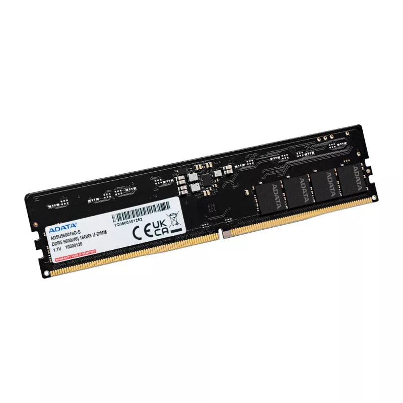 ADATA DDR5 5600 U-DIMM - 8 GB - 1 x 8 GB - DDR5 - 5600 MHz - 288-pin DIMM
