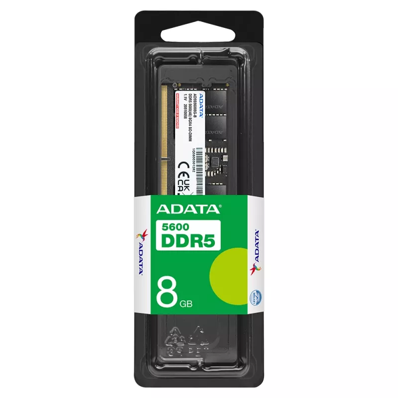 ADATA DDR5 5600 U-DIMM - 8 GB - 1 x 8 GB - DDR5 - 5600 MHz - 288-pin DIMM