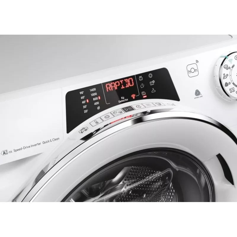 Candy RapidÓ ROW 4966DWMC7-S washer dryer Freestanding Front-load White