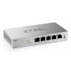 Managed L2 Gigabit PoE Desktop Switch Zyxel GS1200-5HPV3 — 5x Gigabit (10/100/1000), PoE, DC-in, 10 Gbps switching capacity