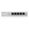 Managed L2 Gigabit PoE Desktop Switch Zyxel GS1200-5HPV3 — 5x Gigabit (10/100/1000), PoE, DC-in, 10 Gbps switching capacity