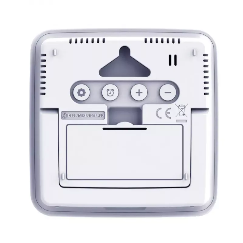 Wireless weather station GreenBlue GB169 — indoor/outdoor temperature & humidity, clock, alarm, range up to 60 m, °C/°F selectable