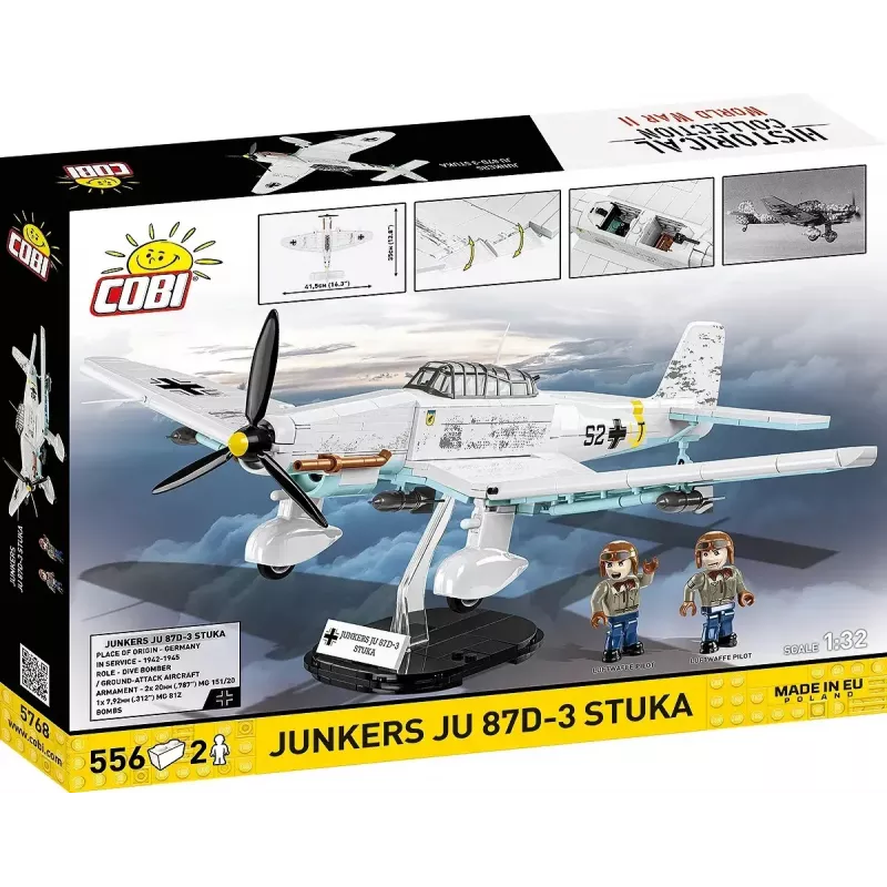 Cobi Blocks Junkers JU 87D-3 Stuka building set 556 pieces