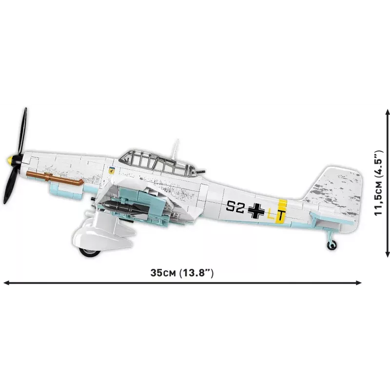 Cobi Blocks Junkers JU 87D-3 Stuka building set 556 pieces