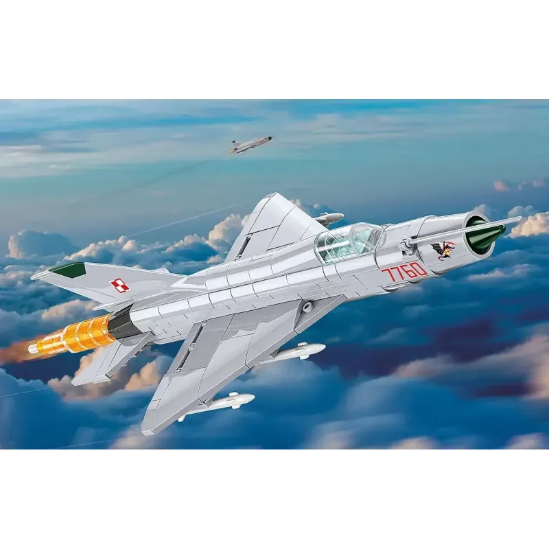 Construction Blocks Cobi Mig-21 MF 381 blocks set — building toy model
