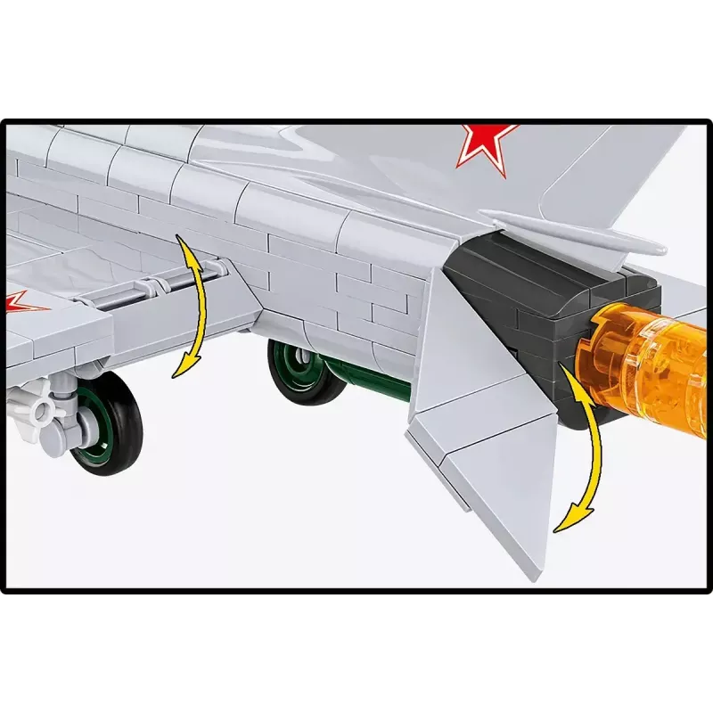 Construction Blocks Cobi Mig-21 MF 381 blocks set — building toy model