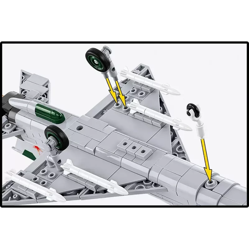 Construction Blocks Cobi Mig-21 MF 381 blocks set — building toy model