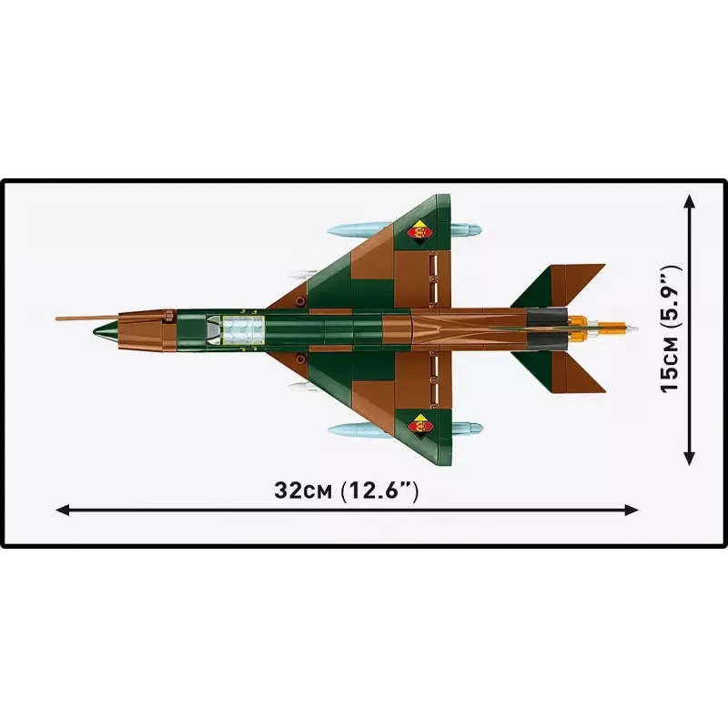 Cobi Mig-21 model kit 396 pieces – Cobi Blocks construction set
