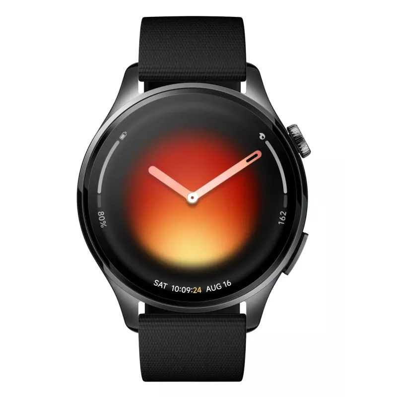 Smart watch Xiaomi Watch 5 — AMOLED 1.54 inch 480x480, Bluetooth 5.4, Waterproof, Heart rate monitor, Black