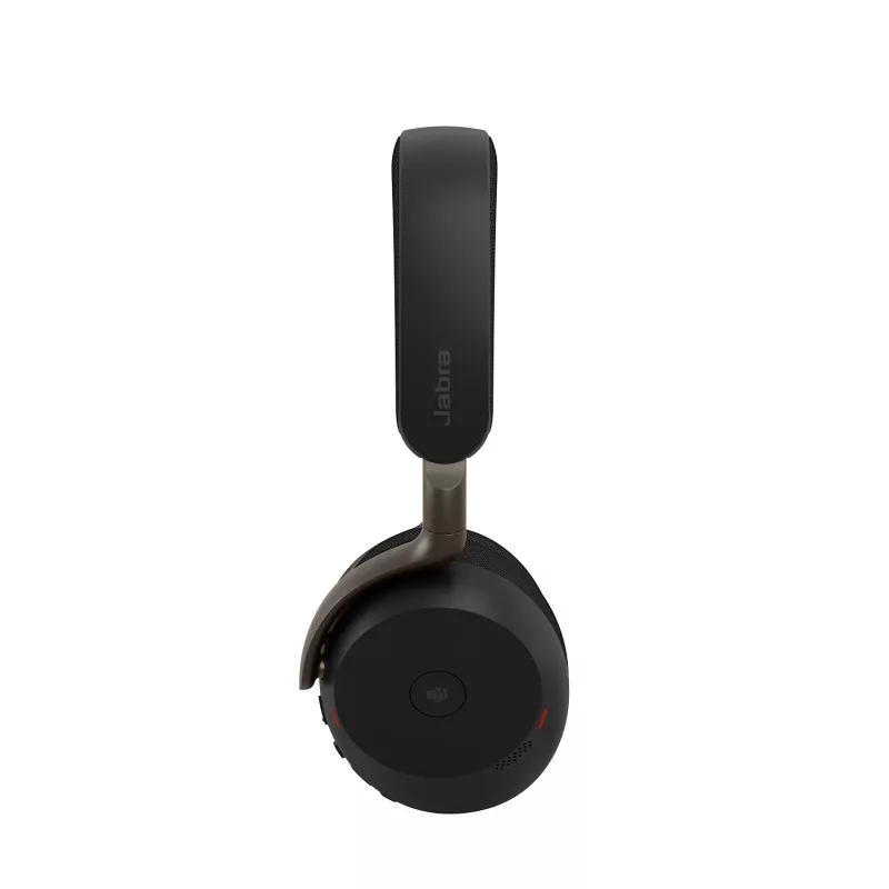 Jabra Evolve3 75 - MS Link390a - Black, Wireless, 20 - 20000 Hz, Calls/Music, 180 g, Headset, Black