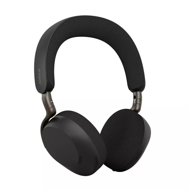 Jabra Evolve3 75 - UC Link390c - Black, Wireless, 20 - 20000 Hz, Calls/Music, 180 g, Headset, Black