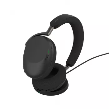 Jabra Evolve3 85 Headset Wired & Wireless Head-band Calls/Music USB Type-C Bluetooth Black