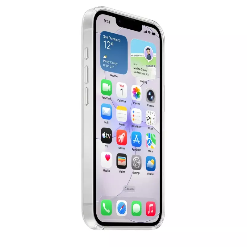 Clear Protective Cover for Apple iPhone 17e – Transparent PC case, MagSafe, for 6.1 inch screen