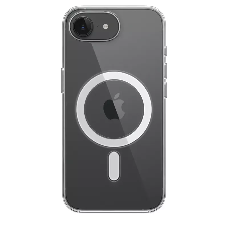 Clear Protective Cover for Apple iPhone 17e – Transparent PC case, MagSafe, for 6.1 inch screen