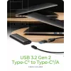 ICY BOX M.2 NVMe enclosure with USB 3.2 Gen 2 Type-C, SSD enclosure, M.2, PCI Express, 10 Gbit/s, Hot-swap, Black