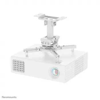 Ceiling projector mount Neomounts CL25-530WH1 — full motion, max load 45 kg, height 25.5 cm, white