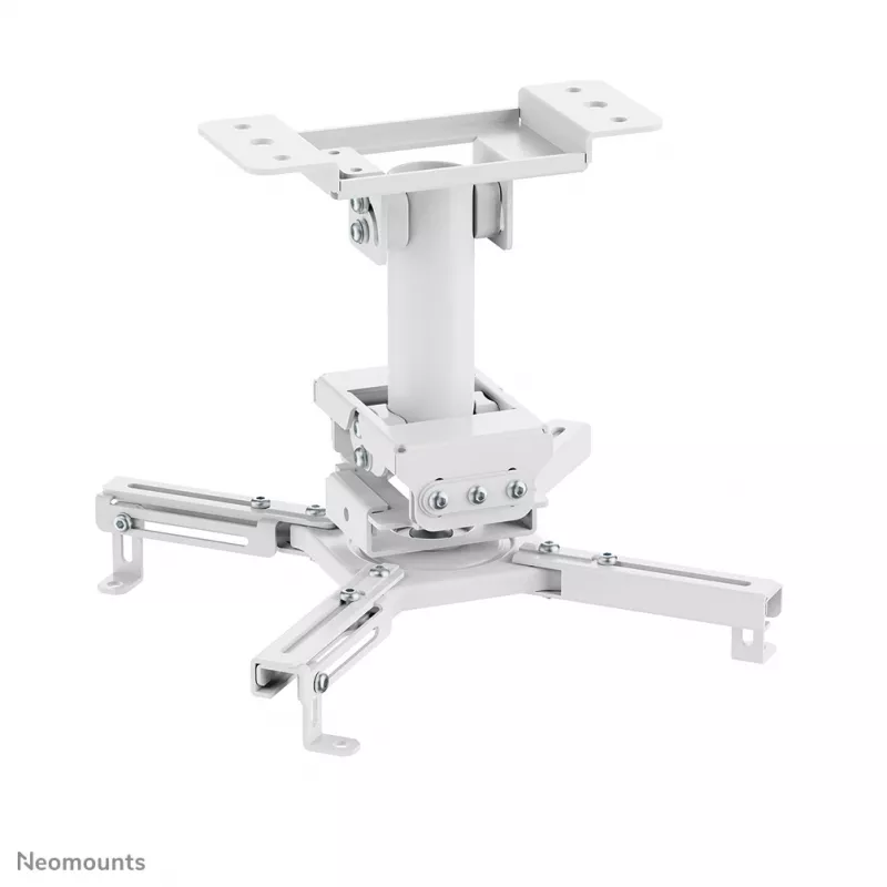 Ceiling projector mount Neomounts CL25-530WH1 — full motion, max load 45 kg, height 25.5 cm, white