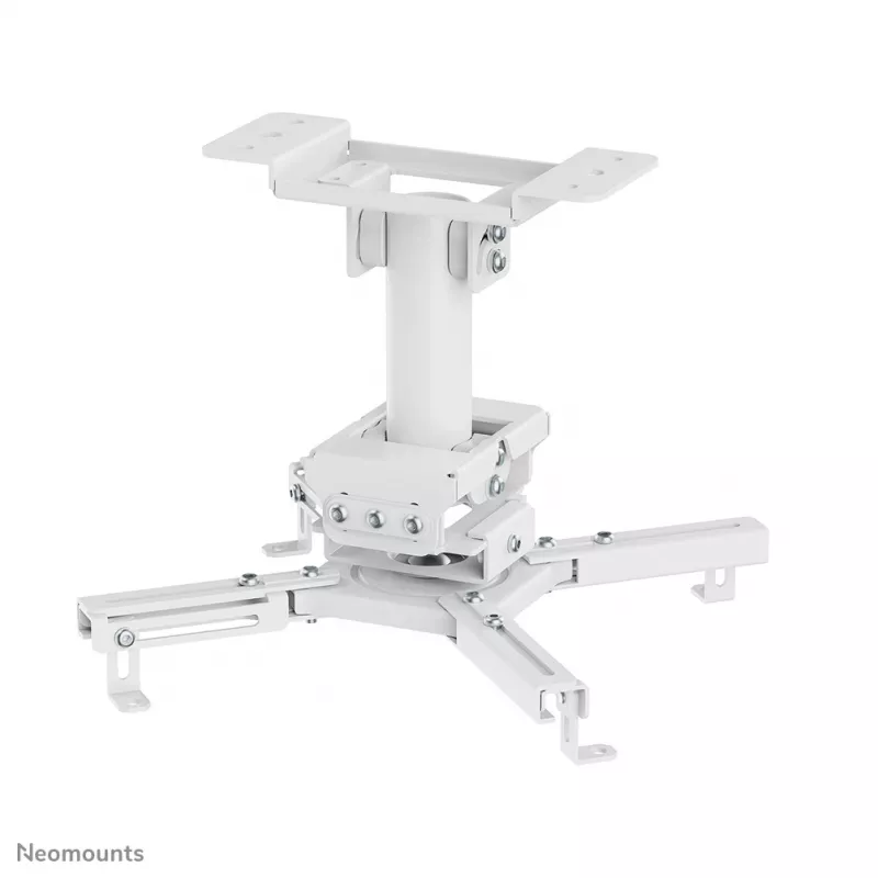 Ceiling projector mount Neomounts CL25-530WH1 — full motion, max load 45 kg, height 25.5 cm, white