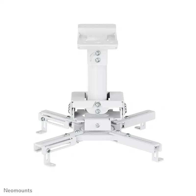 Ceiling projector mount Neomounts CL25-530WH1 — full motion, max load 45 kg, height 25.5 cm, white