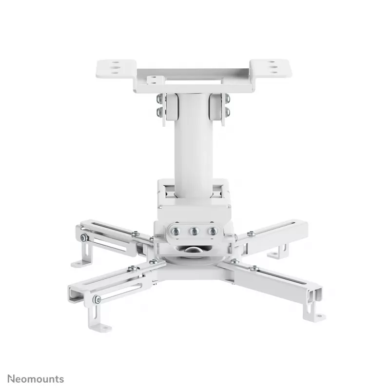 Ceiling projector mount Neomounts CL25-530WH1 — full motion, max load 45 kg, height 25.5 cm, white