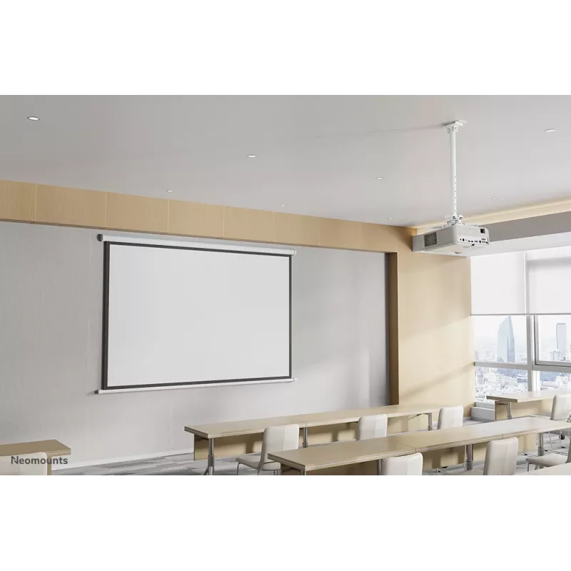 Neomounts CL25-540WH1 Beamer ceiling mount - h 60,5-90,5 cm - easy-install - full motion
