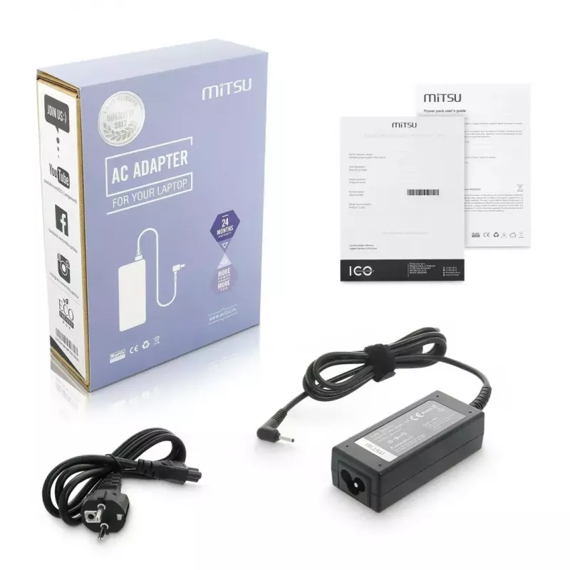 Power adapter MITSU ZM/AS19342E 19V 3.42A for laptops and portable devices