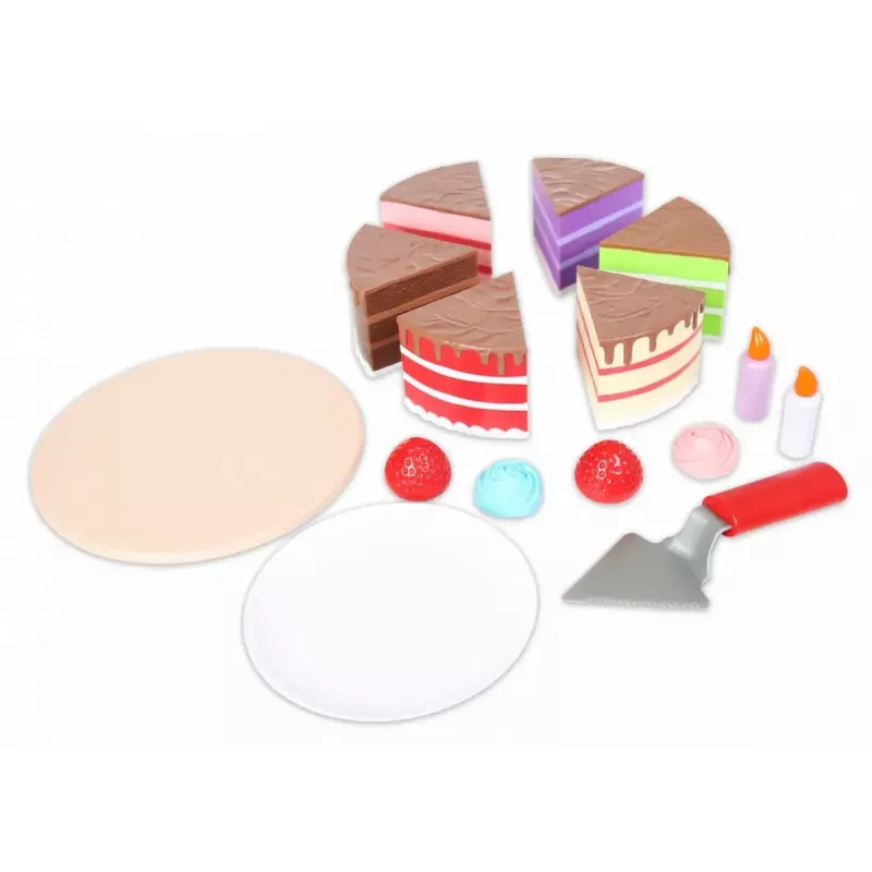 Toy Magnetic Cake MALIK MalBlo Magnetic – pretend-play cake set with magnetic slices and accessories
