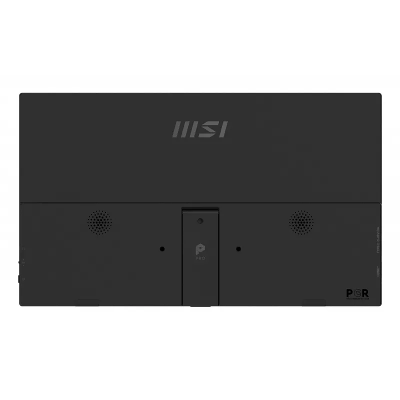 MSI PRO MP165 E6 portable TV/monitor Portable monitor Black 39.6 cm (15.6 inch) LED 1920 x 1080 pixels