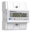 Three-phase energy meter QOLTEC 50980 — 400 V, 100 A with reset